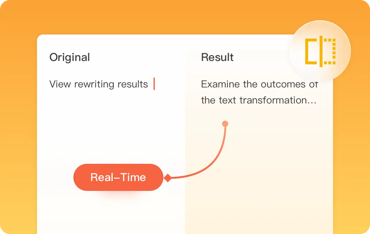 Real-Time Rewriting Preview